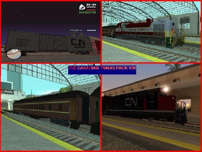 Canadian Trains Pack V2